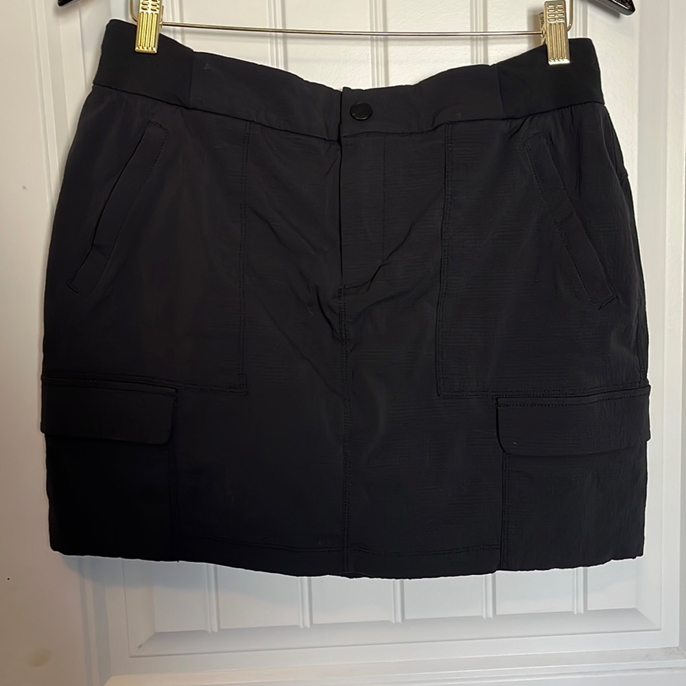 Athleta mini skirt with inner shorts.